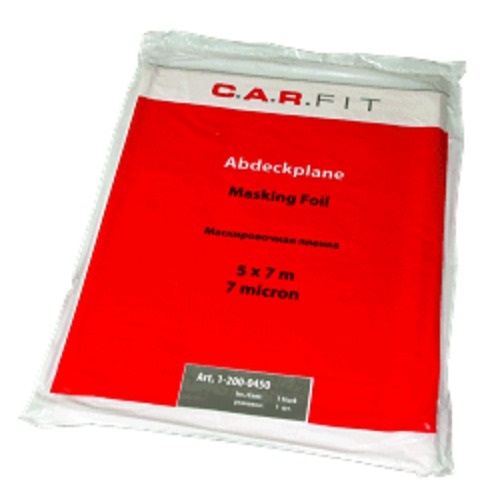 Carfit / Маскировочная пленка 5 х7м (7микрон) 40шт 1-203-0570
