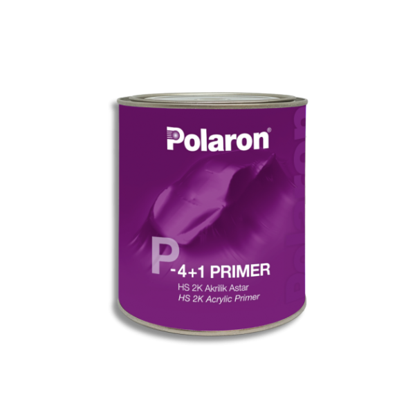POLARON / P4+1 HS 2K грунт мокрый по мокрому серый 1л YD-PPACNS0100604 / 11411004 (6)